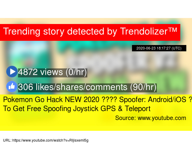 Pokemon Go Hack New 2020 Spoofer Android Ios How To Get Free Spoofing Joystick Gps Teleport